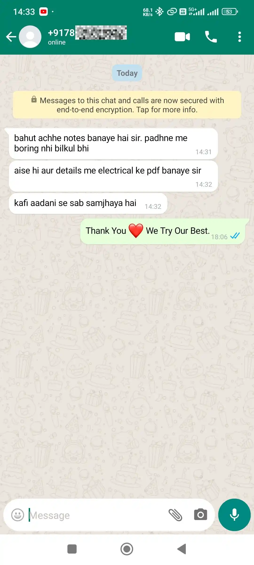 Whatsapp review 6