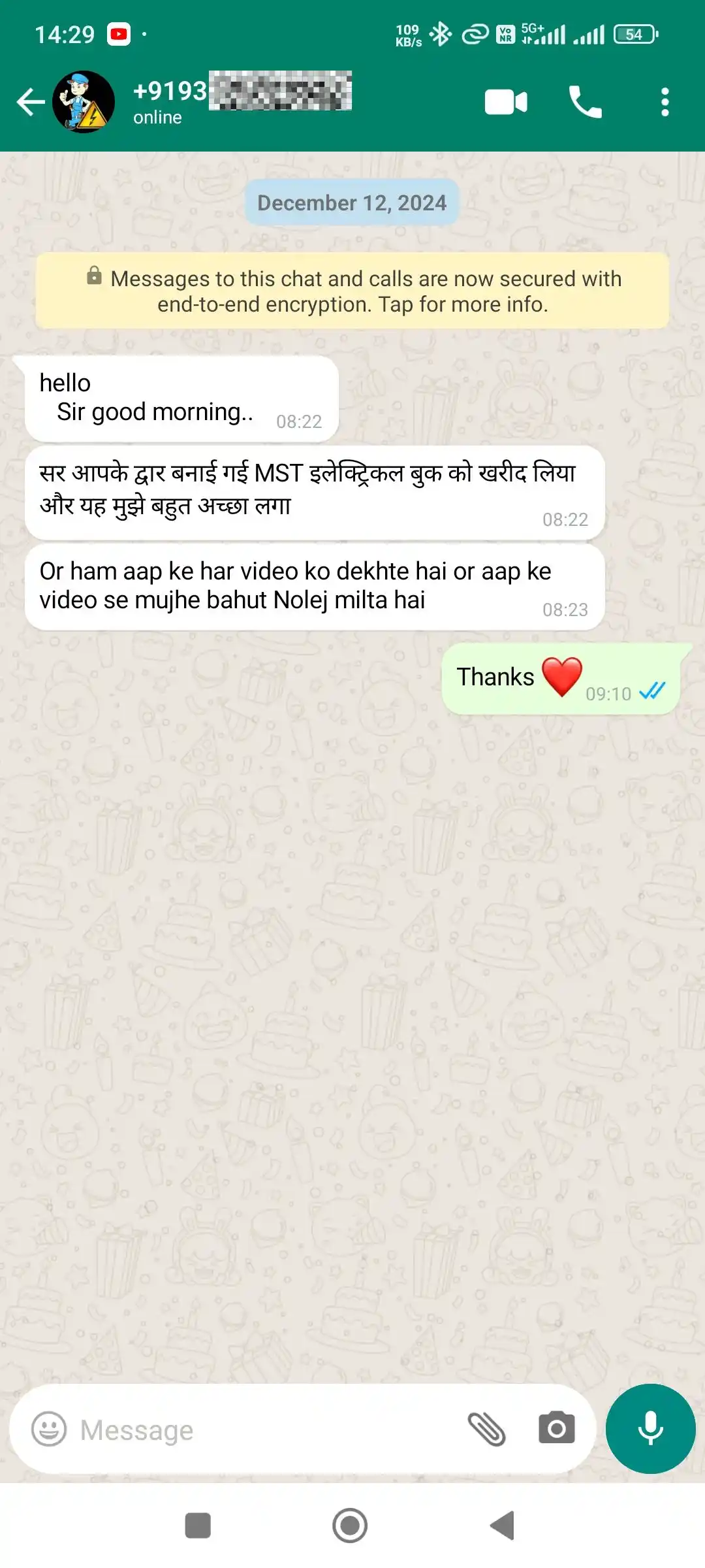 Whatsapp review 9